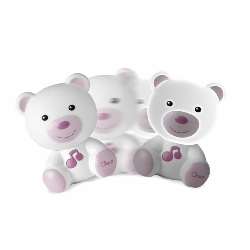 Chicco Βρεφικό Φωτάκι Νυκτός Αρκουδάκι Dreamlight Ροζ Για 0+ 5749960