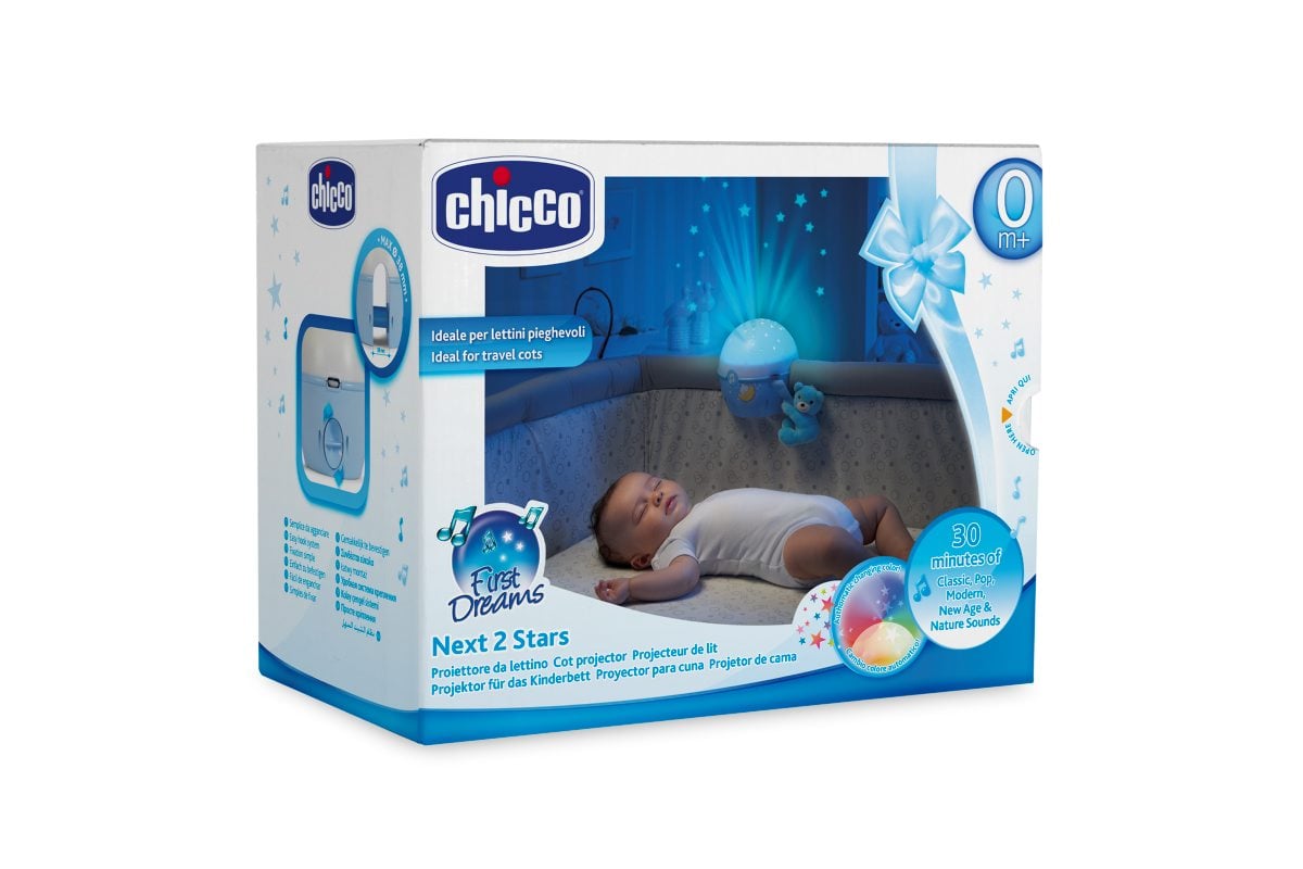 Chicco Βρεφικό Παιχνίδι Κούνιας Κοντά στα Αστέρια Σιέλ Για 0+ Μηνών