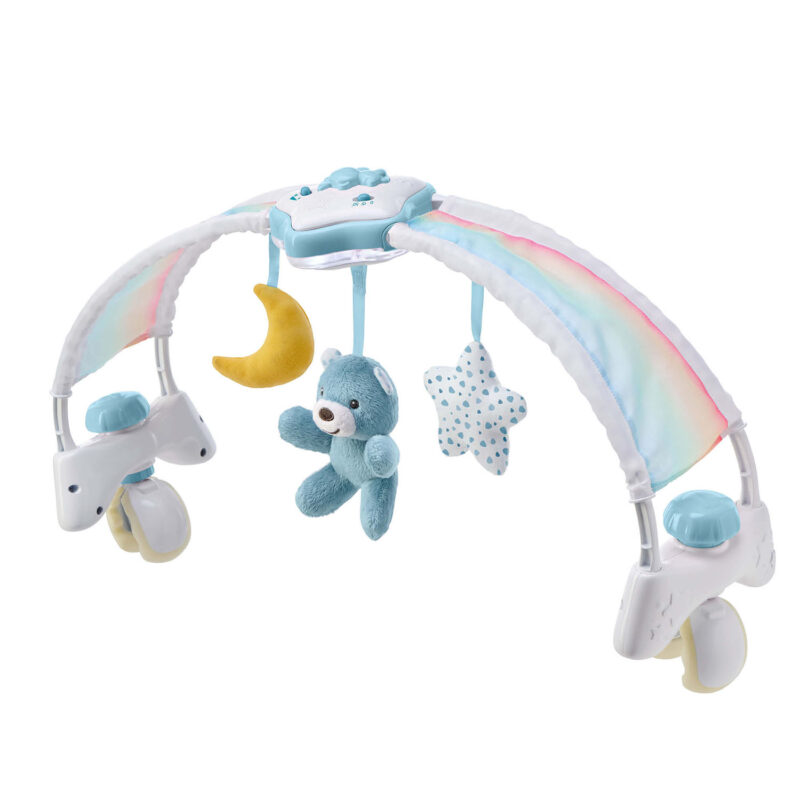 Chicco Βρεφικό Παιχνίδι Κούνιας Rainbow Sky Σιέλ Για 0+ Μηνών 5298868