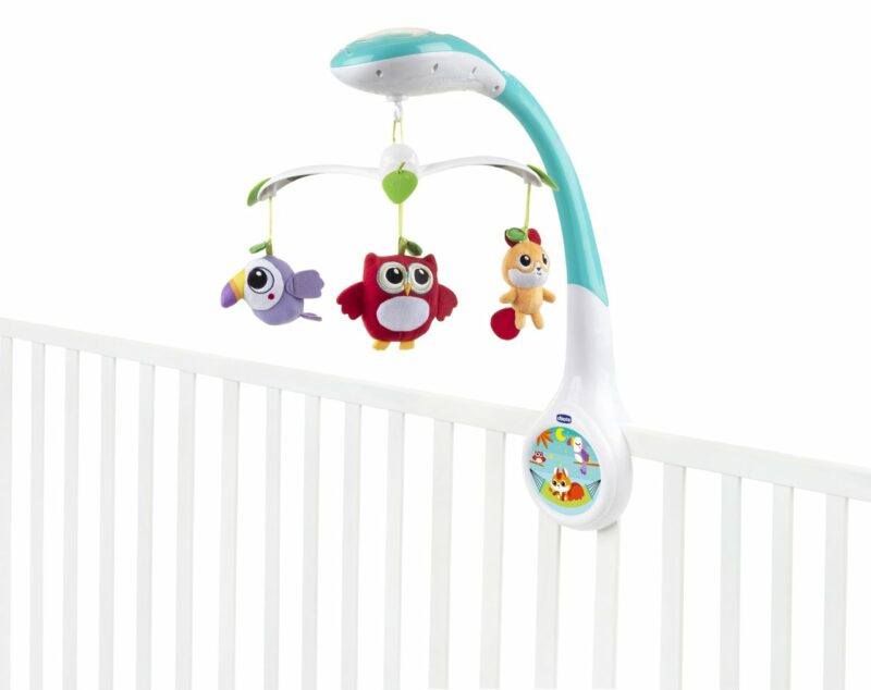 Chicco Βρεφικό Παιχνίδι Κούνιας Με Προβολέα Νέο Μαγικό Δάσος Για 0+ Μηνών 5298893