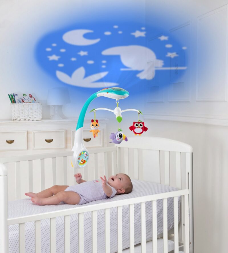 Chicco Βρεφικό Παιχνίδι Κούνιας Με Προβολέα Νέο Μαγικό Δάσος Για 0+ Μηνών 5298895