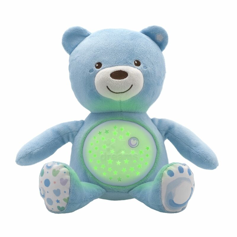 Chicco Βρεφικό Αρκουδάκι με Προβολέα Baby Bear Σιέλ Για 0+ 5046672
