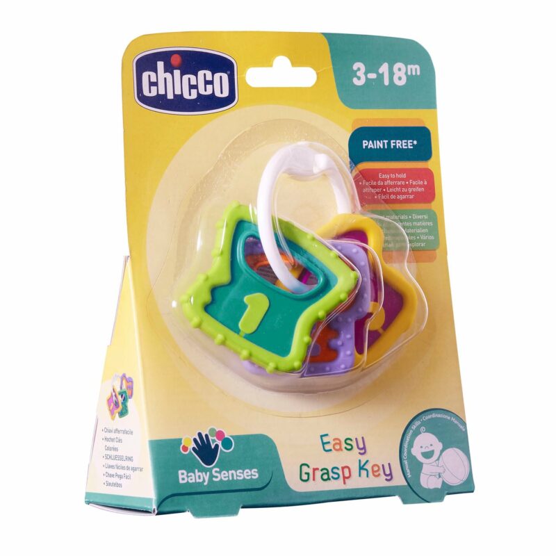 Chicco Βρεφική Κουδουνίστρα Χρωματιστά Κλειδιά Για 3-18 Μηνών 5654452