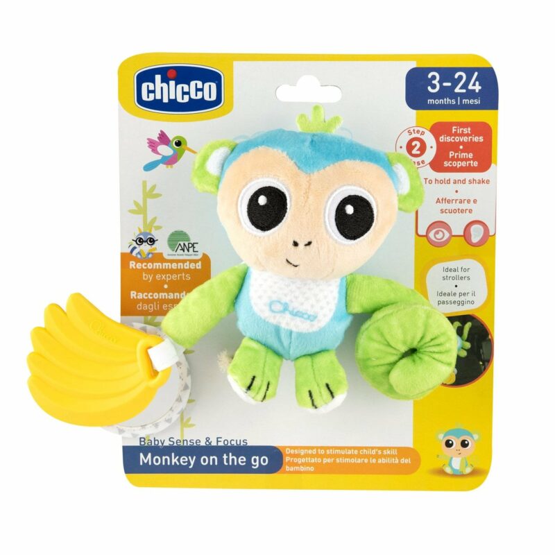 Chicco Βρεφικό Παιχνίδι Καροτσιού Μαιμουδίτσα Για 0+ Ετών 5750168