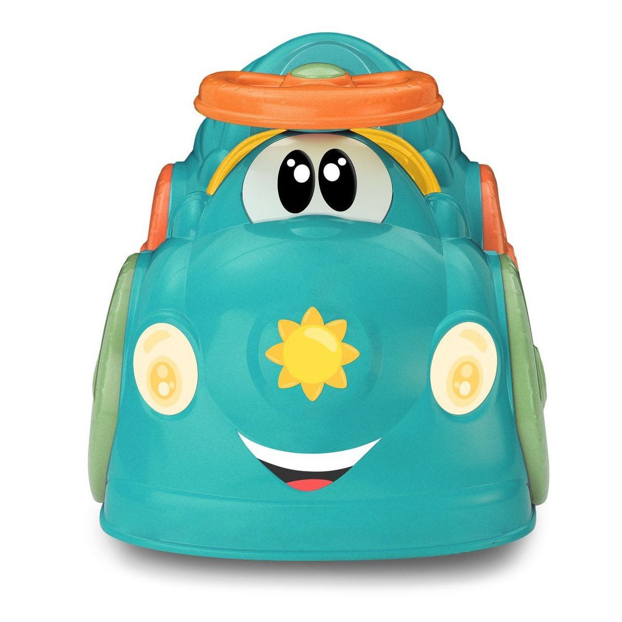 Chicco Βρεφικό Παιχνίδι Αυτοκινητάκι Γύρω Γύρω Όλοι Τιρκουάζ Για 12+ Μηνών