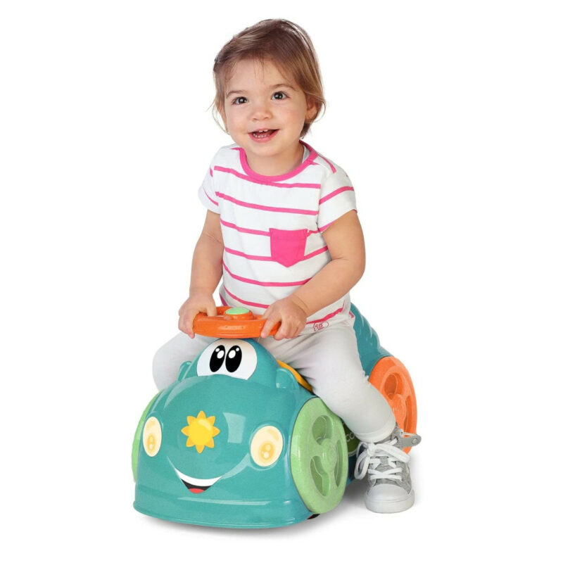 Chicco Βρεφικό Παιχνίδι Αυτοκινητάκι Γύρω Γύρω Όλοι Τιρκουάζ Για 12+ Μηνών 5298943