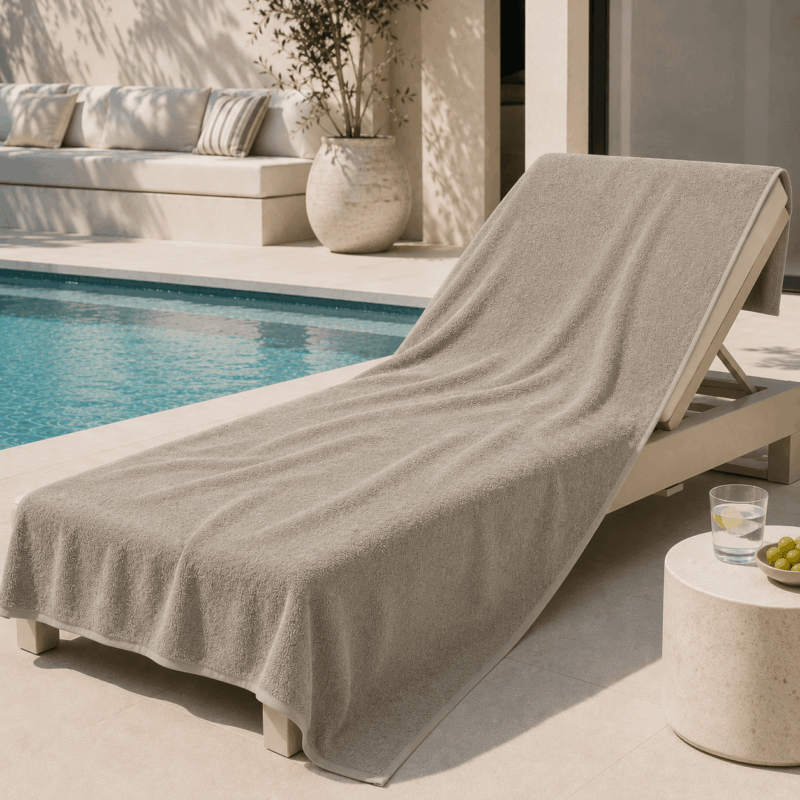 Πετσέτα Πισίνας 70X140 Beige 5434563