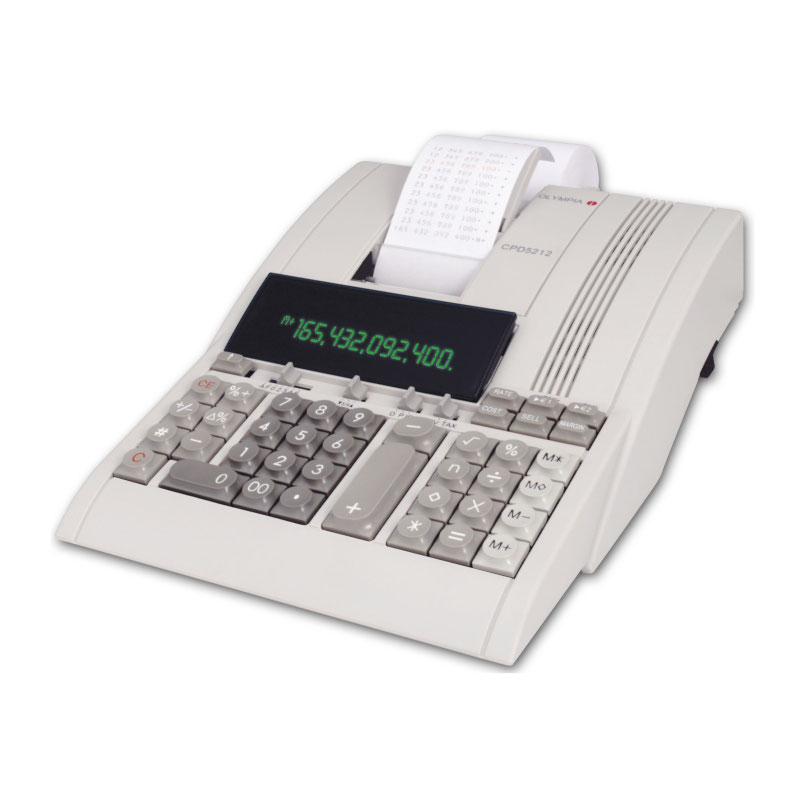 Olympia CPD-5212 Αριθμομηχανή 12 ψηφίων με ταινία 3349278