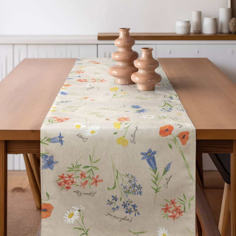 Beauty Home ΡΑΝΝΕΡ ΑΛΠΙΚΑ ΠΟΛΥΧΡΩΜΑ ΦΥΤΑ 5763133