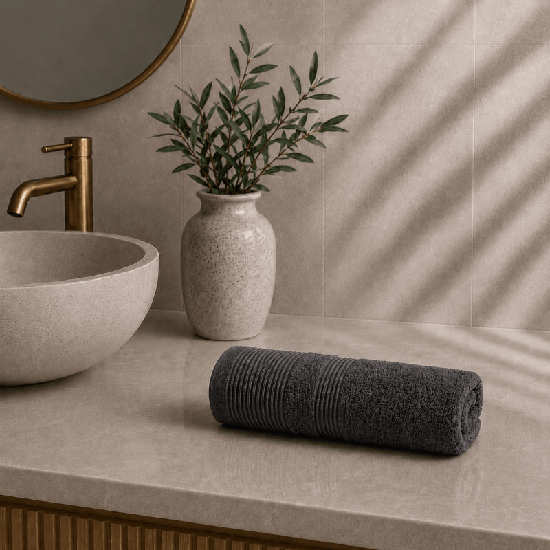 Πετσέτα Χεριών 30×50 Dark Grey 5454025