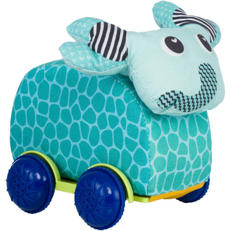 Λούτρινα Ζωάκια με Ρόδες Διακάκης Luna Toys Elephant 000622167