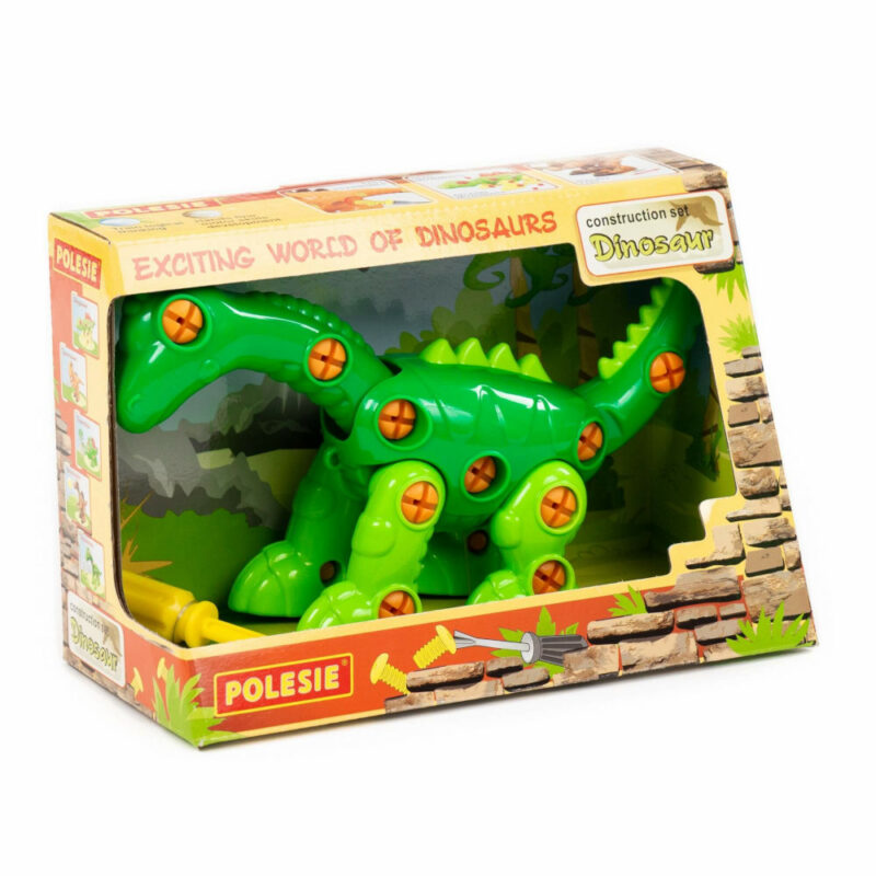 Εκπαιδευτικό Παιχνίδι σε Κουτί 35τμχ Polesie Take-apart Diplodocus 77165