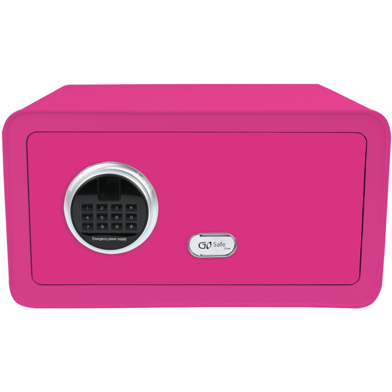 Olympia GOsafe 2.0 210 GR Pink Χρηματοκιβώτιο με ηλεκτρονική κλειδαριά 28 L – 23 x 43 x 35 cm
