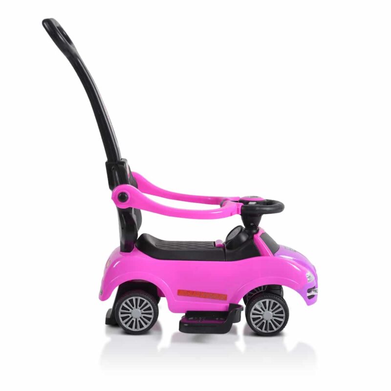 Αυτοκινητάκι Περπατούρα με Λαβή Γονέα Rider 208 Moni New Pink 3800146230869