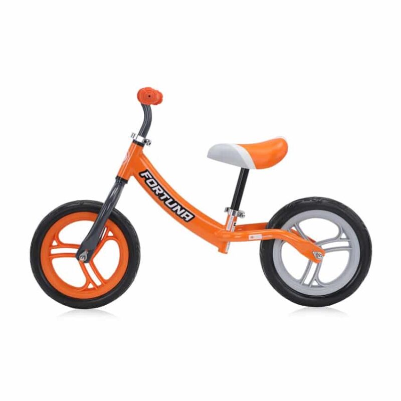 Ποδηλατάκι Ισορροπίας με Ελαστικά Eva Fortuna Lorelli Grey & Orange 10410070003