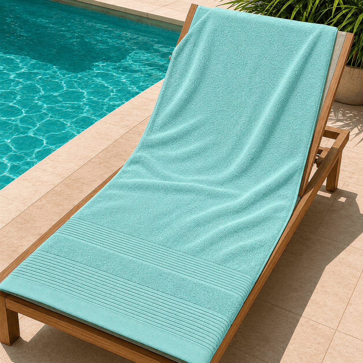 Πετσέτα Πισίνας - Spa 80X150 Aqua