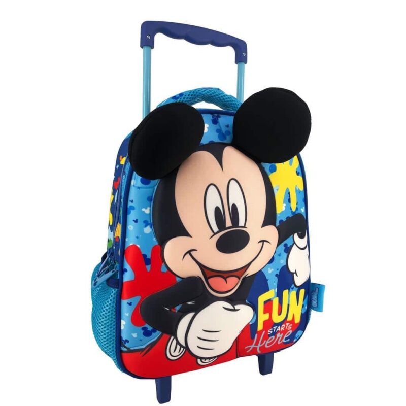 Σχολική Τσάντα Τρόλεϊ Νηπίου Disney Mickey Mouse Fun Starts Here Must 000563122 045-0000-3122