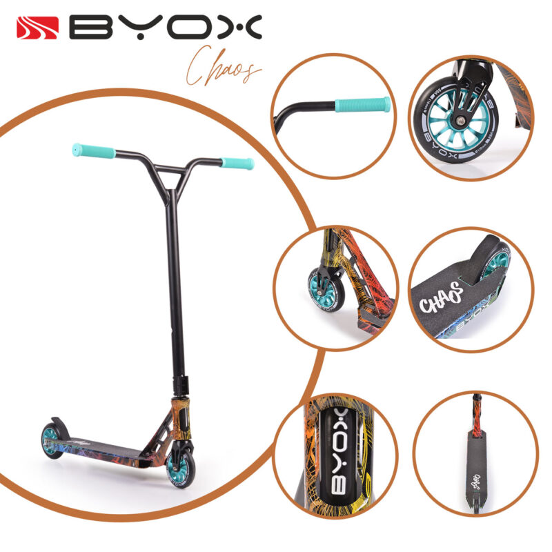 Scooter Δίτροχο 8+ έως 100kg Chaos Byox 3800146227012