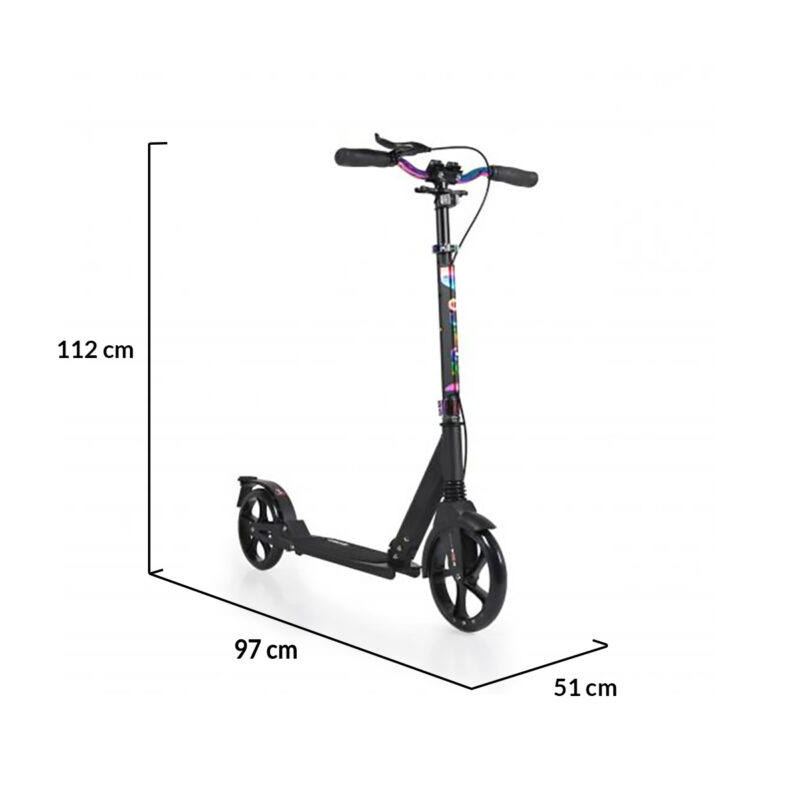 Scooter Δίτροχο 10+ ετών έως 100kg Quick Byox 3800146227715