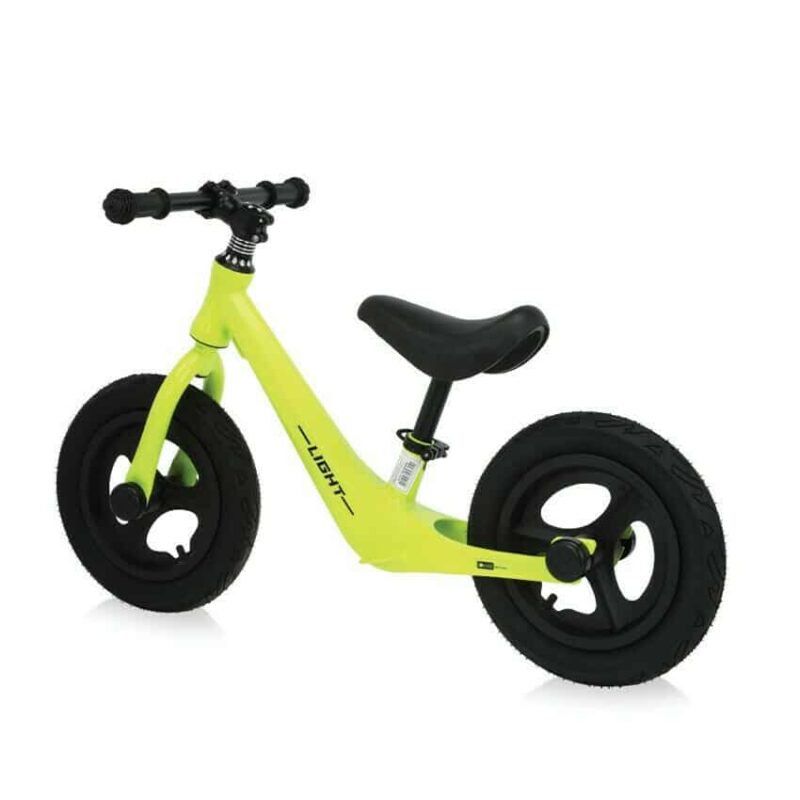 Ποδηλατάκι Ισορροπίας με Ελαστικά Αέρα Light Lorelli Lemon Lime 10410050007