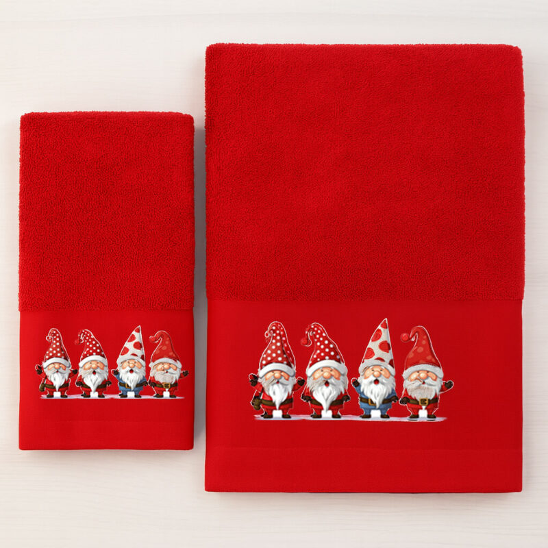 Χριστουγεννιάτικες Πετσέτες (Σετ 2 τεμ.) Santa Claus 4583907
