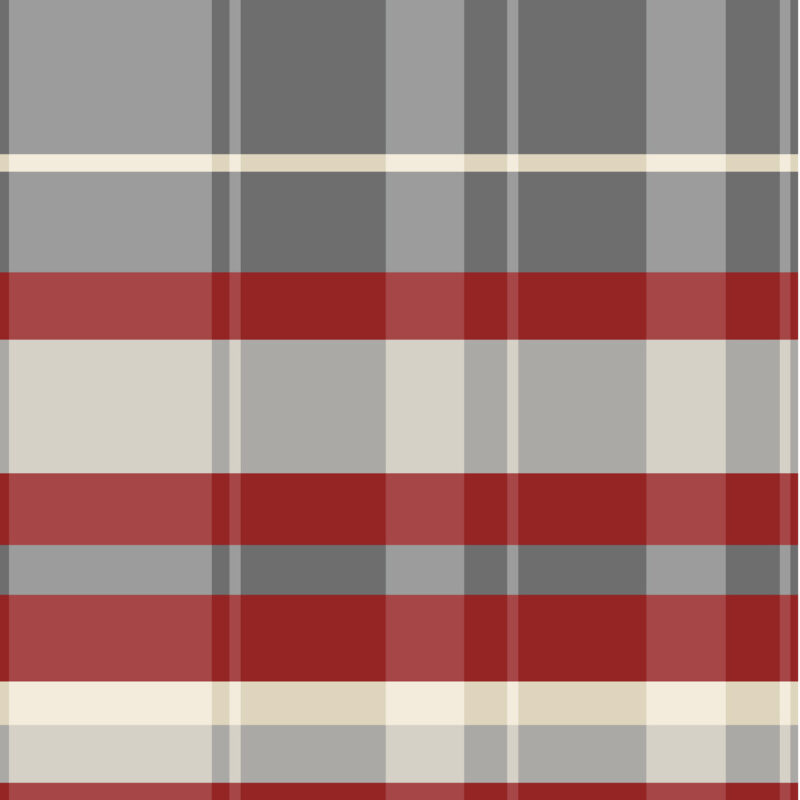 σεντόνι Σκωτία (κόκκινο) σχέδιο πανωσέντονο - μονό σεντόνι χωρίς λάστιχο 160x260εκ.