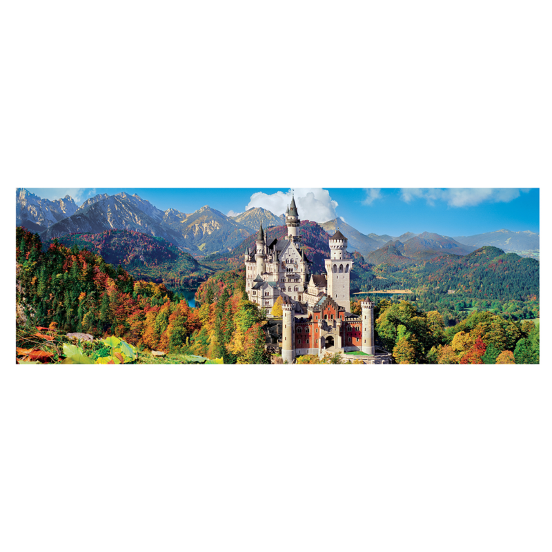 Clementoni Παζλ Panorama High Quality Collection Κάστρο Neuschwanstein 1000 τμχ