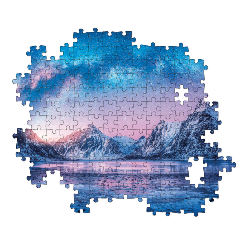 Clementoni Παζλ Peace Puzzles Light Blue 500 τμχ