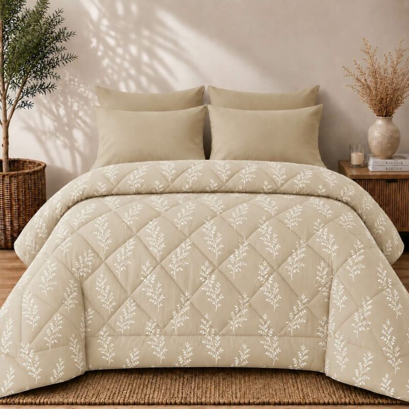 Πάπλωμα Υπέρδιπλο 220×240 Vivian Beige 5658749