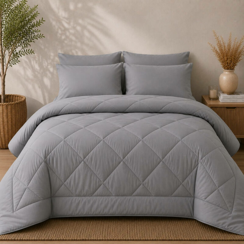 Πάπλωμα Υπέρδιπλο 220×240 Grey 5648541
