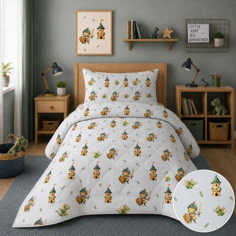 Πάπλωμα Παιδικό 100% Cotton Knight & Castle 5651632