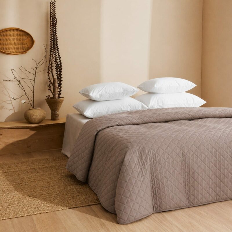 Κουβερλί Υπέρδιπλο Ξενοδοχείου Beige 5281520