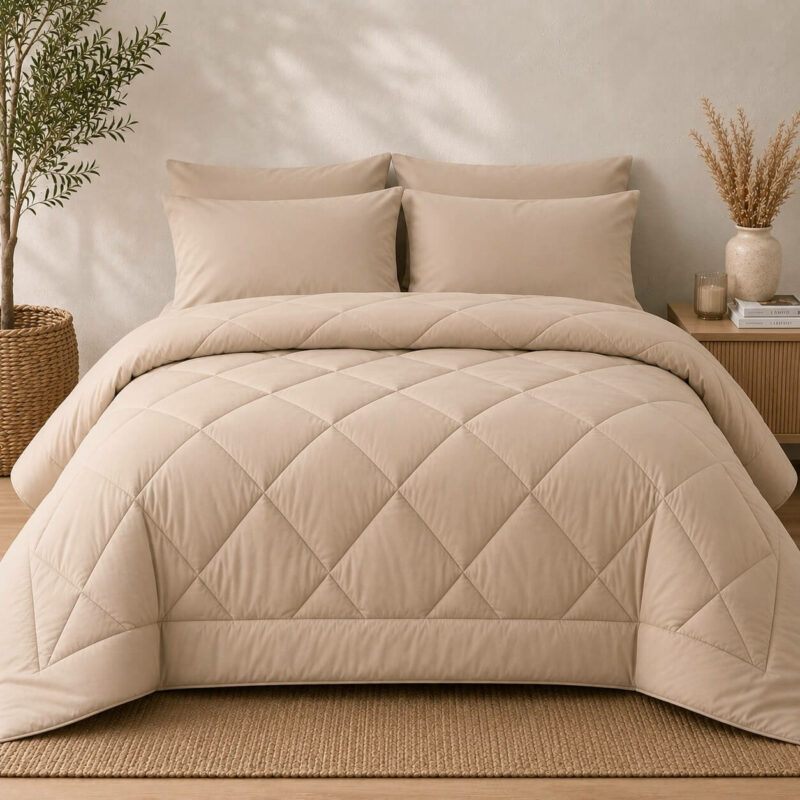 Πάπλωμα Υπέρδιπλο 220×240 Beige 5648548