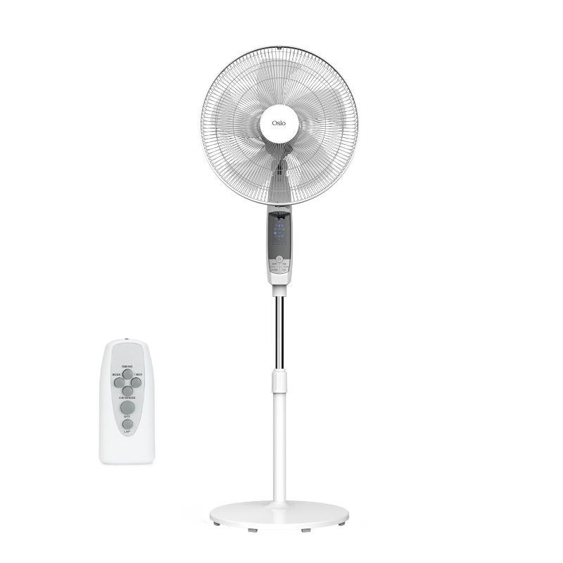 Osio OSF-9010 Λευκός ανεμιστήρας δαπέδου 16” 3696931