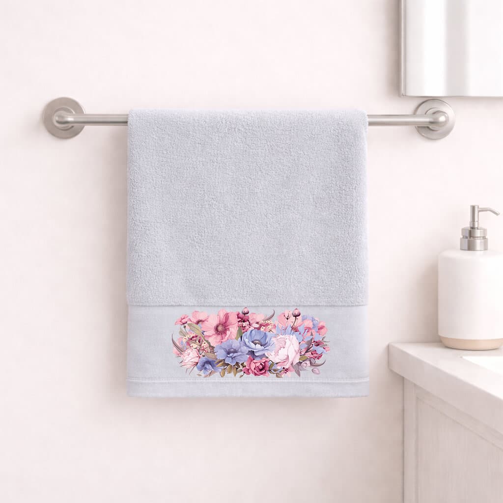 Πετσέτα Προσώπου 50×90 Selena Grey