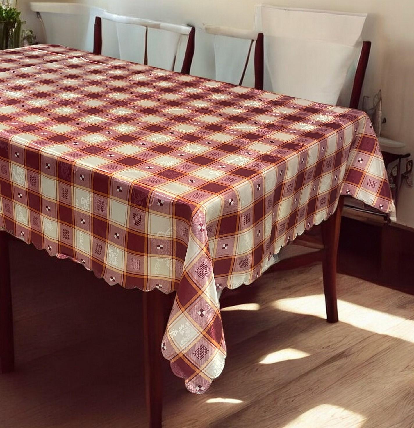 ΑΛΕΚΙΑΣΤΟ ΤΡΑΠΕΖΟΜΑΝΤΗΛΟ TARTAN ΜΠΟΡΝΤΩ 160Χ220 LINEAHOME
