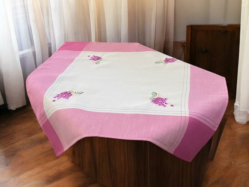 ΚΑΡΕ ΛΙΝΟ 85Χ85 ΜΕ ΚΕΝΤΗΜΑ GRAPE 15580-3 LINEAHOME 5422008