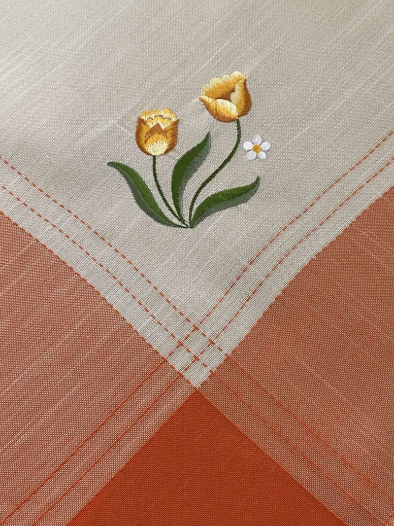 ΚΑΡΕ ΛΙΝΟ 85Χ85 ΜΕ ΚΕΝΤΗΜΑ TULIP 15580-6 LINEAHOME 5421990