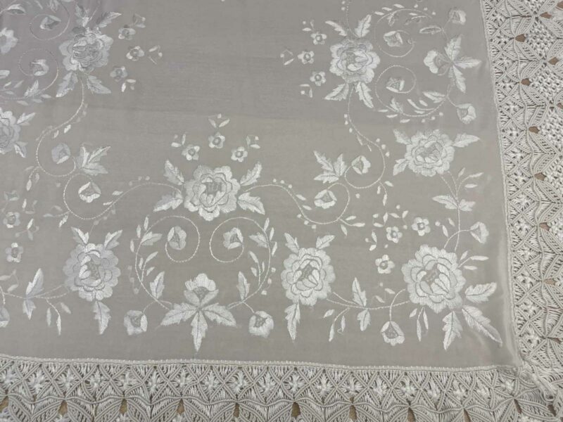 ΚΑΡΕ ΜΕ ΚΕΝΤΗΜΑ ΧΕΙΡΟΣ PURE 100% CREPE SILK 100Χ100 JASMINE LINEAHOME 6050235