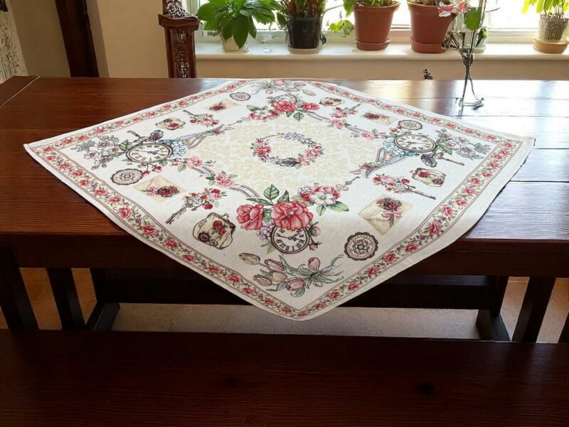 ΚΑΡΕ ΣΤΟΦΑ ΙΣΠΑΝΙΑΣ ΔΑΜΑΣΚΟ RETRO 90Χ90 LINEAHOME 5033531