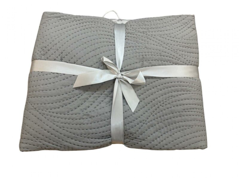 ΚΟΥΒΕΡΛΙ ΜΟΝΟΧΡΩΜΟ ΓΚΡΙ PEAK 160X220 LINEAHOME 5253176