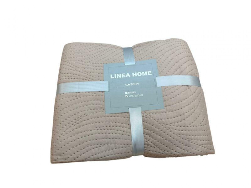 ΚΟΥΒΕΡΛΙ ΜΟΝΟΧΡΩΜΟ ΜΟΚΑ PEAK 160X220 LINEAHOME 5253198