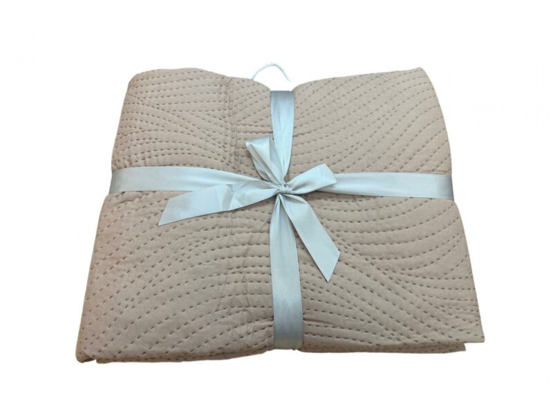 ΚΟΥΒΕΡΛΙ ΜΟΝΟΧΡΩΜΟ ΜΟΚΑ PEAK 160X220 LINEAHOME 5253200