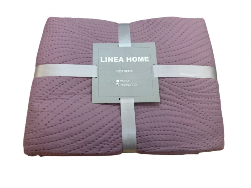 ΚΟΥΒΕΡΛΙ ΜΟΝΟΧΡΩΜΟ ΣΑΠΙΟ ΜΗΛΟ PEAK 160X220 LINEAHOME 5253192