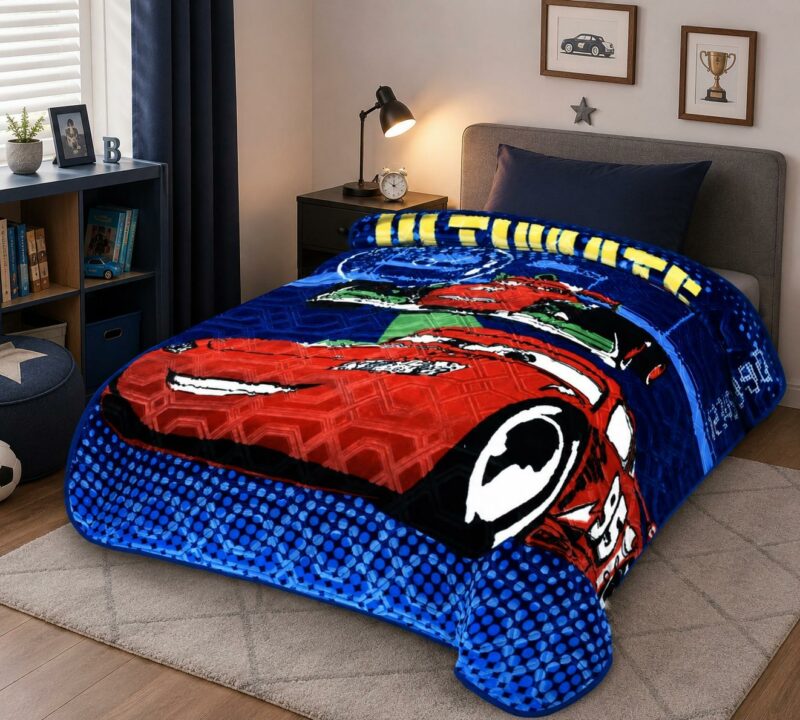 ΚΟΥΒΕΡΤΑ ΑΝΑΓΛΥΦΗ ΒΕΛΟΥΤΕ CAR 160×220 LINEAHOME 5642723