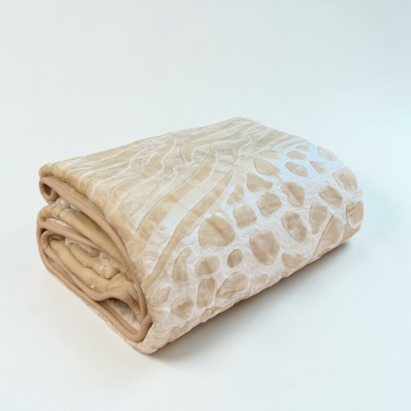 ΚΟΥΒΕΡΤΑ ΑΝΑΓΛΥΦΗ ΒΕΛΟΥΤΕ FORZA SILK TOUCΗ ΕΚΡΟΥ 220Χ240 LINEAHOME 5642692