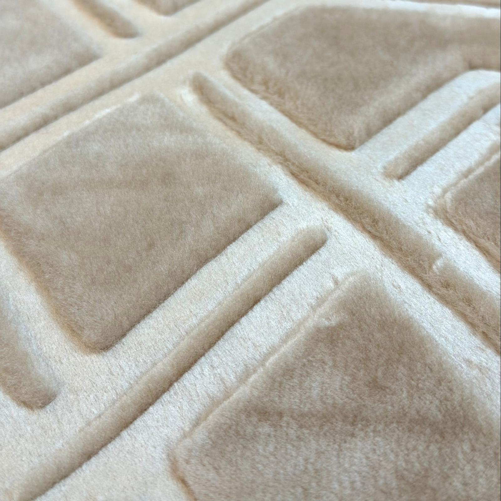 ΚΟΥΒΕΡΤΑ ΑΝΑΓΛΥΦΗ ΒΕΛΟΥΤΕ MELODY SILK TOUCΗ ΜΠΕΖ 220Χ240 LINEAHOME
