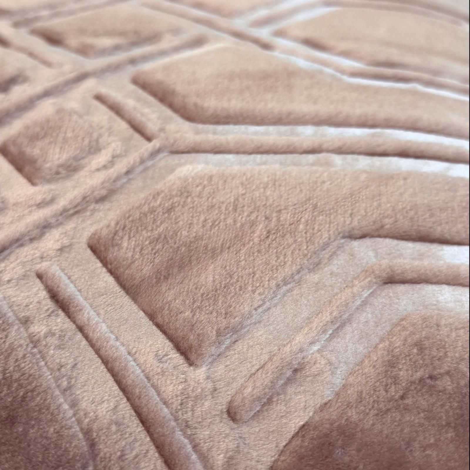 ΚΟΥΒΕΡΤΑ ΑΝΑΓΛΥΦΗ ΒΕΛΟΥΤΕ MELODY SILK TOUCΗ ΣΑΠΙΟ ΜΗΛΟ 220Χ240 LINEAHOME