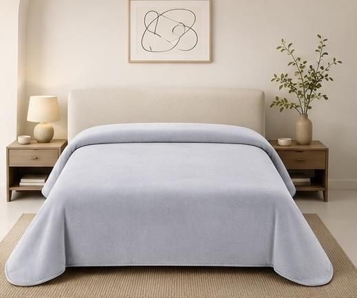 ΚΟΥΒΕΡΤΑ ΒΕΛΟΥΤΕ BEVERLY SILK TOUCΗ ΑΣΗΜΙ 160X220 LINEAHOME 5642707