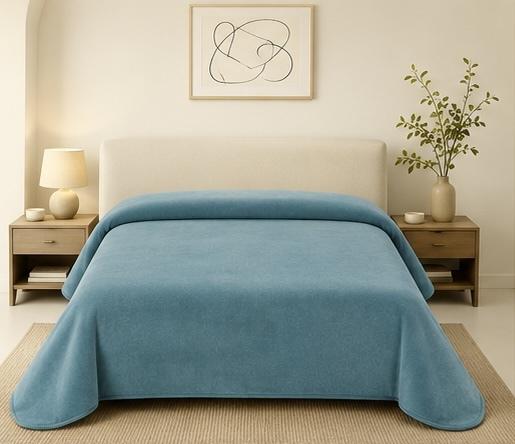 ΚΟΥΒΕΡΤΑ ΒΕΛΟΥΤΕ BEVERLY SILK TOUCΗ ΠΕΤΡΟΛ 160X220 LINEAHOME 6007558